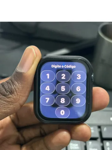 Apple Watch Series 7 45mm GPS - Ótimo custo-benefício