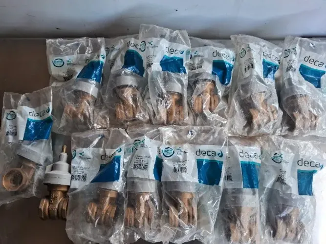 Lote Material Hidráulico Deca Profissional + Metais + Registros