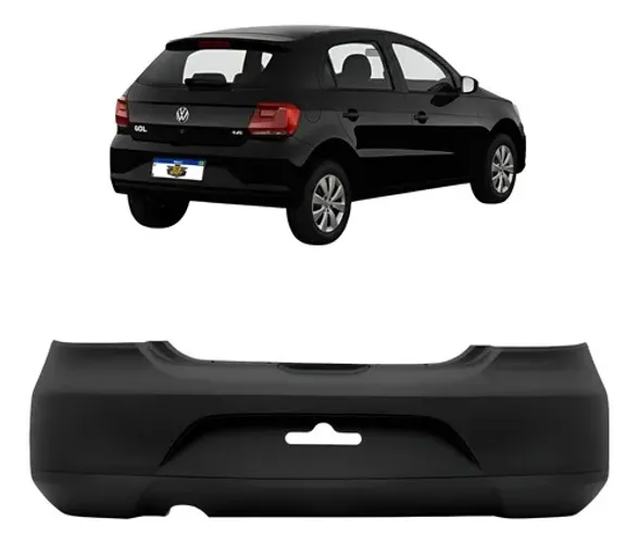 Parachoque Traseiro Volkswagen Gol G5 2009 2010 20211 2012
