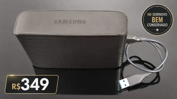 HD Externo Samsung D3 Station 2TB USB 3.0