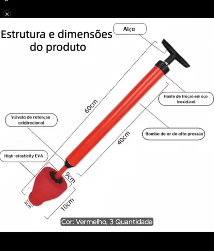 Desentupidor de vaso