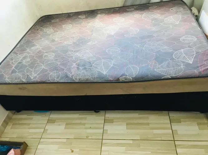 Cama box casal