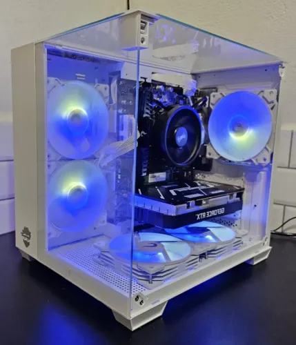 PC Gamer Ryzen 5 5500 + RX 580 8GB | Excelente opção para Full HD