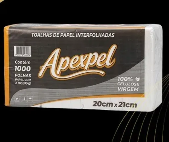 Papel toalha Apexpel 100% Celulose