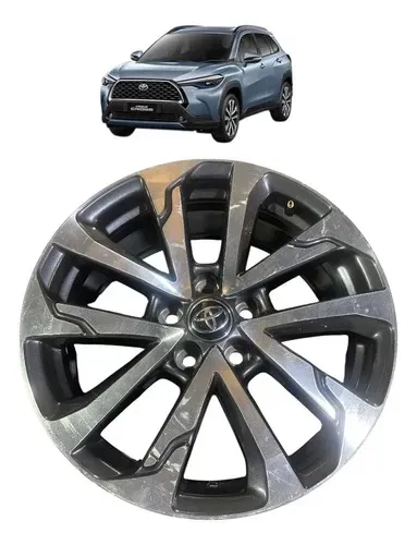 Roda Aro 17 Toyota Corolla Cross 2022 1* Cinza
