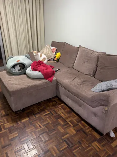 Sofá 4 lugares 3 módulos 