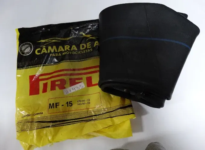 Câmara De Ar Moto Pirelli Mf-15 Aro 15 170/80-15 Nova Drag star 650 ou similar