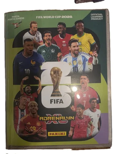 Pasta de Cards copa 2026 Completa + 25x Limited edition + 3x momenum