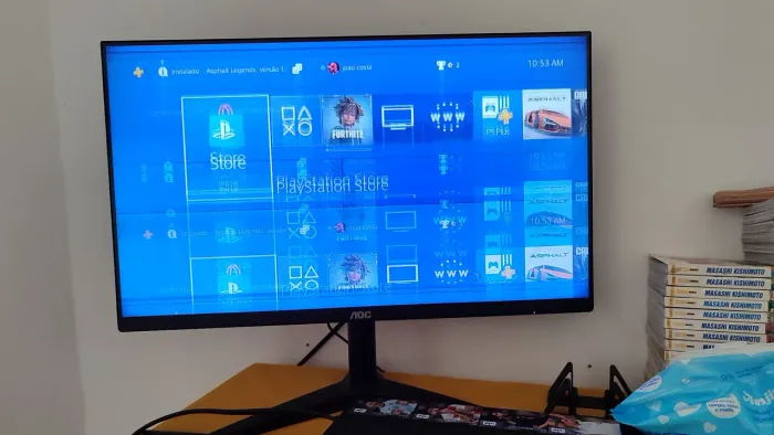 Monitor com defeito