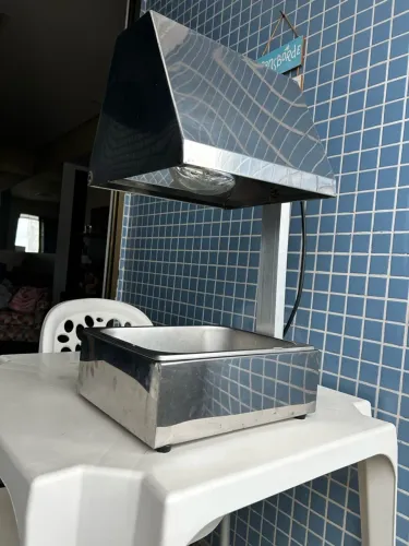 Conservador Mantenedor Aquecedor Fritura - Lâmpada térmica aquecedora
