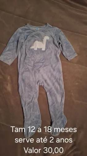 Macacão para bebe até 2 anos