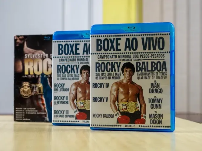 Blu-Ray Sylvester Stallone - Rocky: A Saga Completa