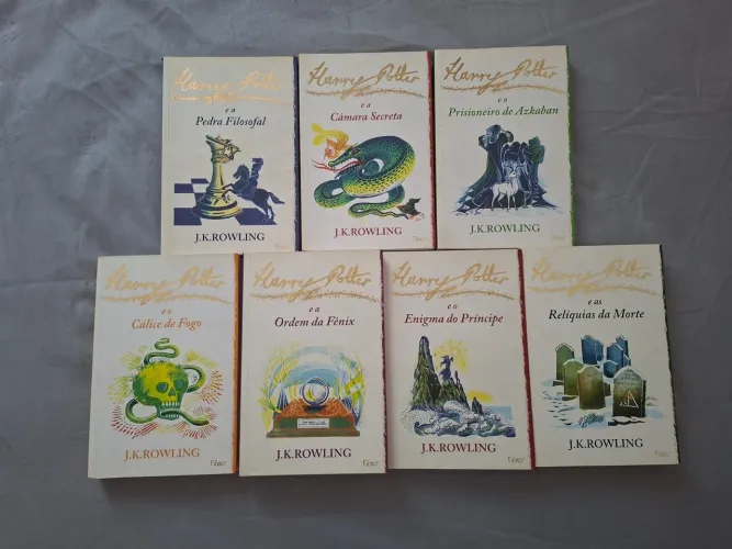 Coleção Harry Potter Completa ( 7 livros ) - Editora Rocco - Edição Capa Branca 