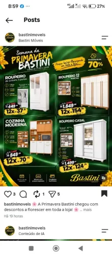 MEGA SALDÃO BASTINI