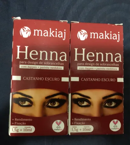 Henna Castanho Escuro