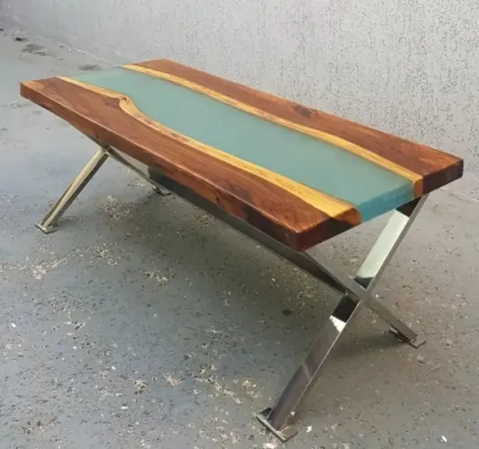Mesa de centro - RiverTable *EXCLUSIVIDADE*