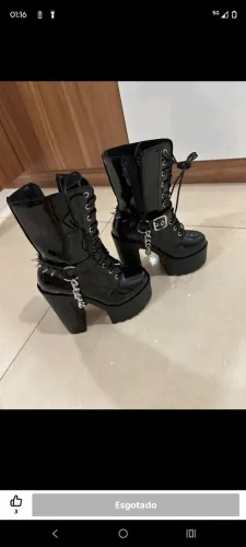 Bota de plataforma