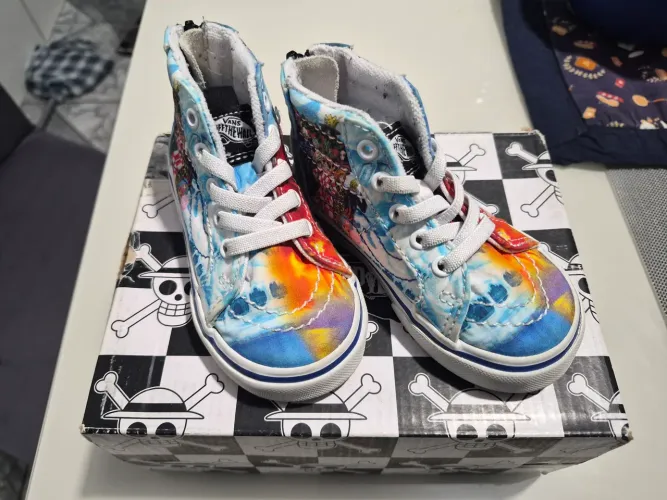 VANS SK8 HIGH EDIÇÃO ONE PIECE ORIGINAL INFANTIL TAM 20