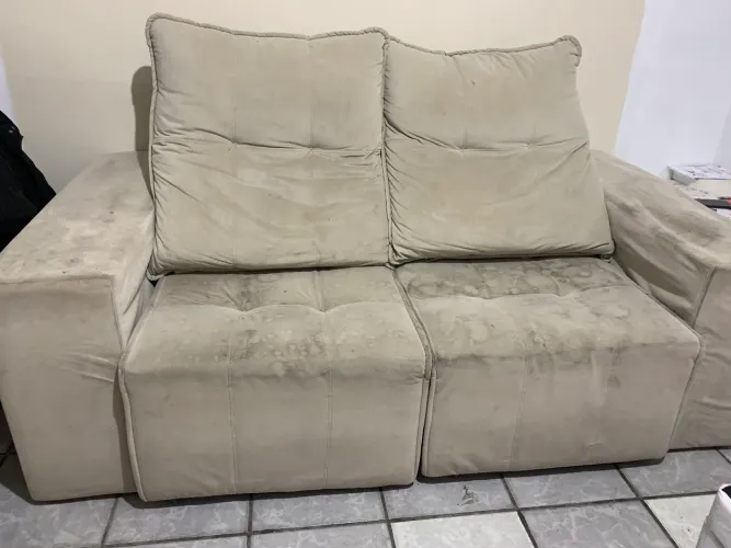 Sofá retrátil 2 lugares