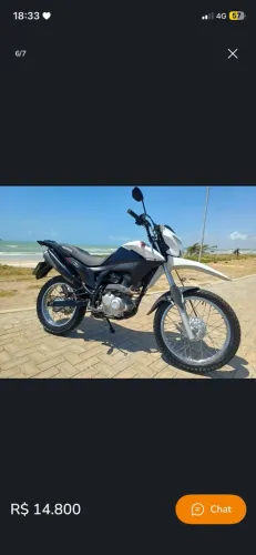 HONDA BROS 160 2018 (MOTO EXTRA, DE GARAGEM)