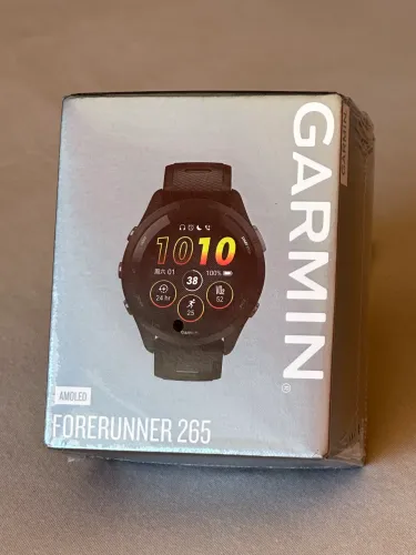 Garmin Forerunner 265 Music Preto - LACRADO Na Caixa (Pronta Entrega)