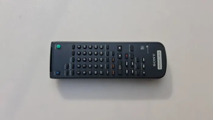 Controle remoto original do mini disc da Sony RM-D7M