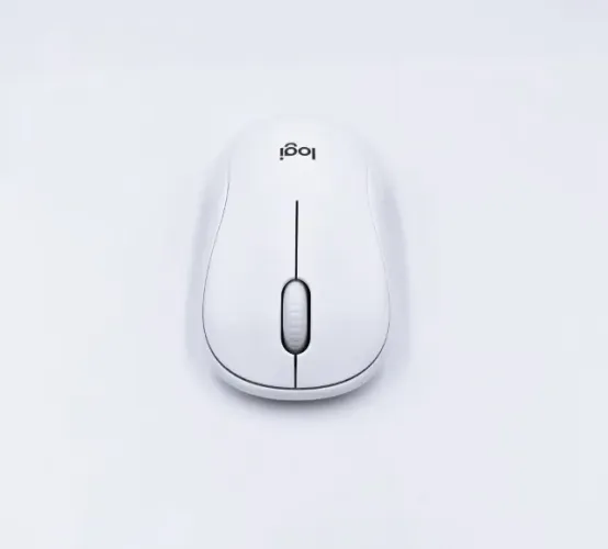 Mouse sem fio Logitech M220 com Design Ambidestro e Clique Silencioso
