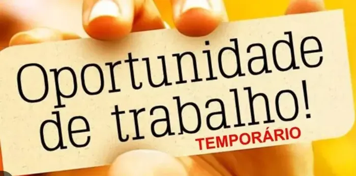 VAGA TEMPORARIA LIMPEZA E EMPACOTAMENTO DE MAQUINA DOMESTICA