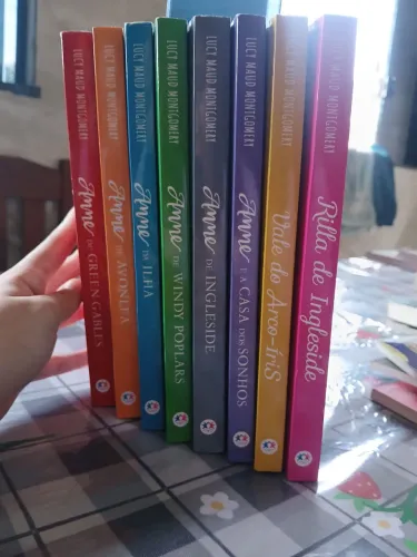 Box 8 livros ANNE