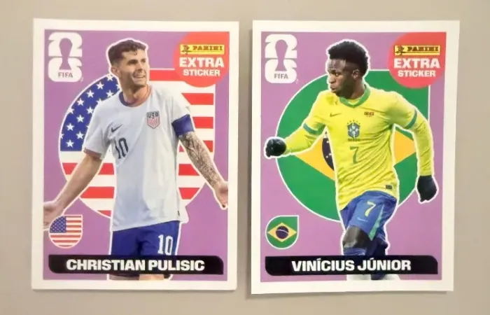vini jr e pulisic legends base 