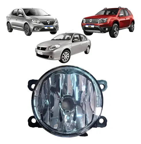 Farol De Milha Renault Duster Sandero Master Symbol Cristal