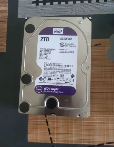 HD WD Purple 2TB (Cftv) 
