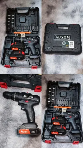 Promoção Furadeira portátil 2 baterias 21v