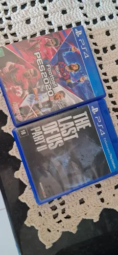 Jogos PS4| PES 20 e The Last Of Us