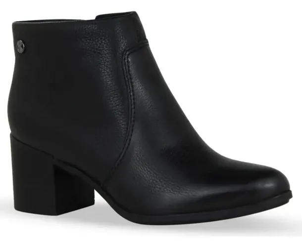 Bota Bottero Couro Burnish Preto