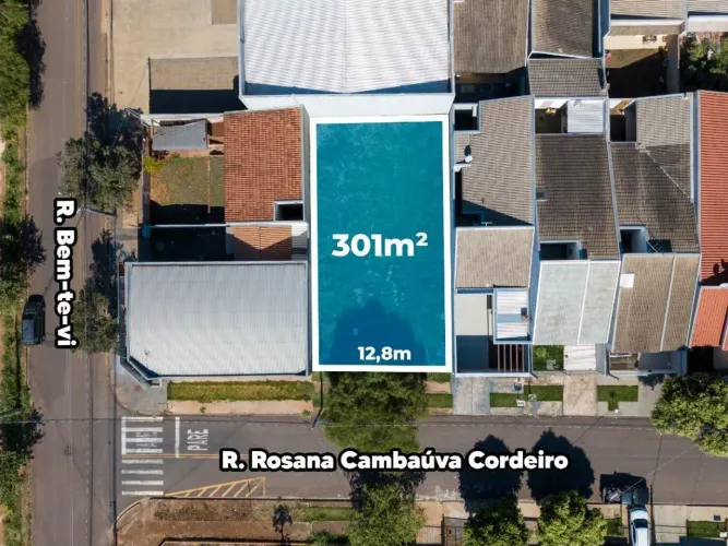 Terreno à venda em Maringá, Jardim Everest, com 301.08 m²