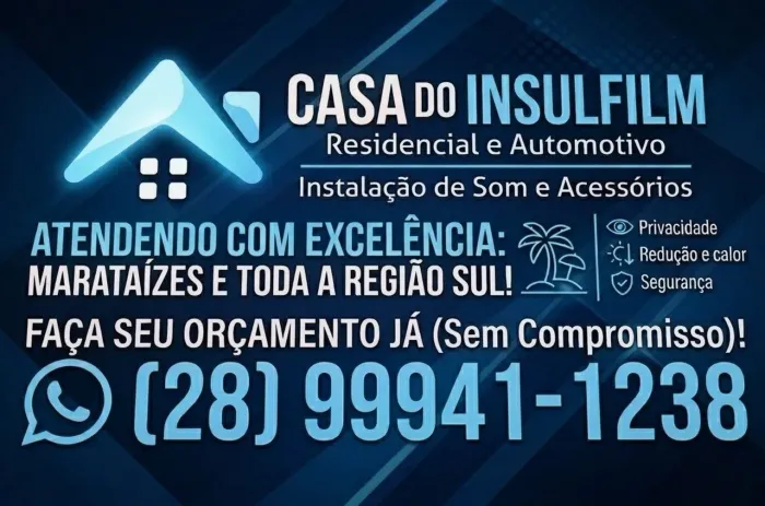 Instalação de Insulfilm residencial e comercial