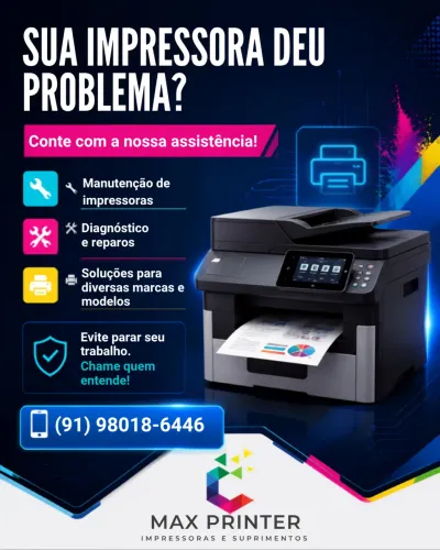 Assistência técnica de impressoras