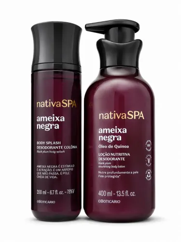 Kit Ameixa Negra OBoticário 