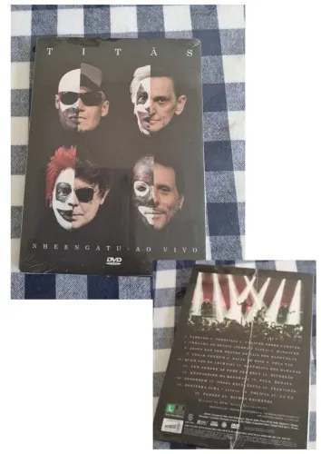 Dvd Titãs Nheengatu Ao vivo- Lacrado