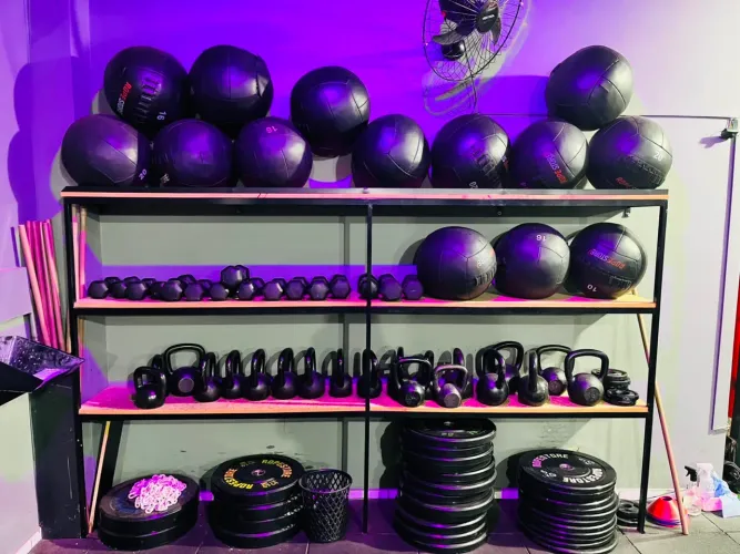Equipamentos academia