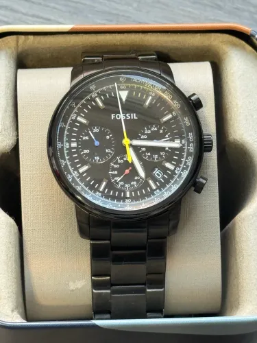 Relógio Fossil Masculino Goodwin Chrono FS5413/1PN