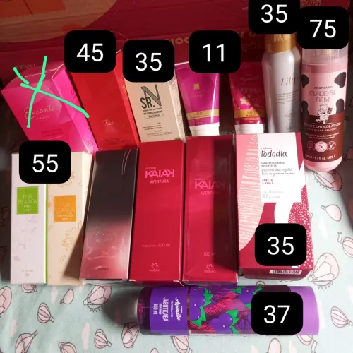 Na promoção Natura Avon oboticário