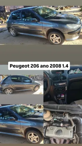Peugeot 206 Presence 1.4/ 1.4 Flex 8V 3P 2007