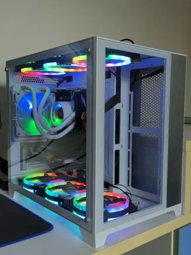 Computador Pc Gamer Ryzen 5 5500 RX 580 8gb 16gb