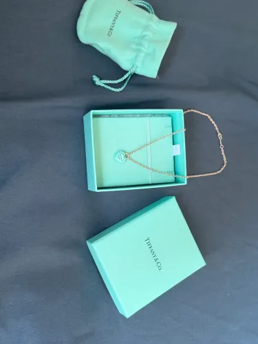 Colar Return to Tiffany Full heart Tiffany Blue em prata de lei