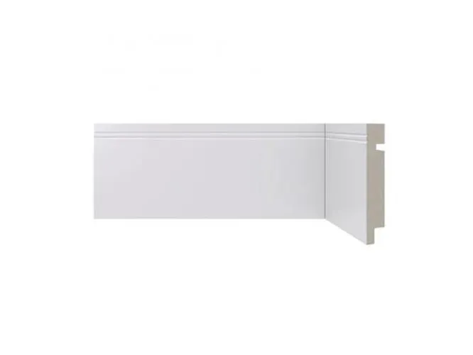 Rodapé Santa Luzia 460 Poliestireno Branco 10cm