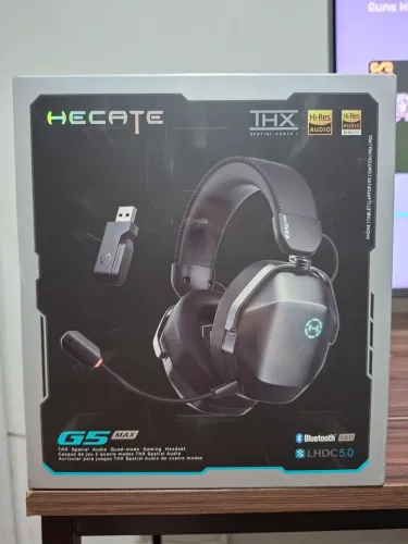Headset Edifier Hecate G5 Max Sem Fio - (1 Mês de uso) + Nota Fisc e 2 Anos de Garantia.