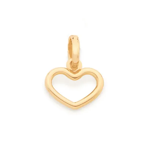 Rommanel - Pingente amor banhado a ouro 18k