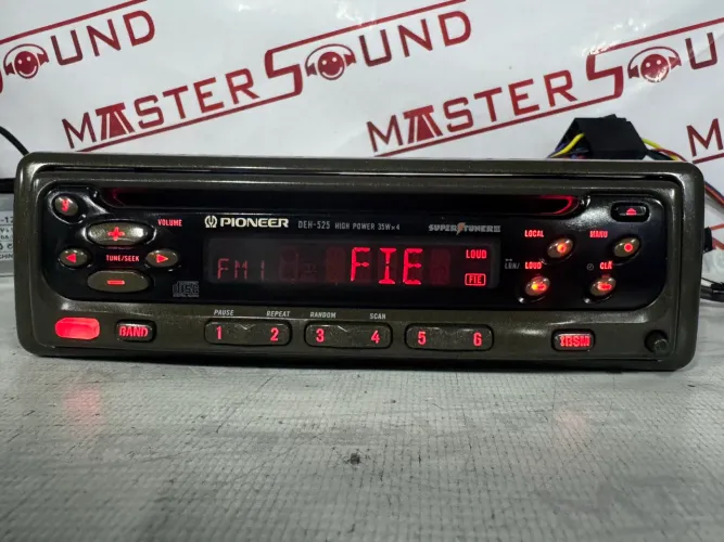 Cd radio e com Bluetooth Pioneer deh-525 lindo aparelho na promoção só 599,99